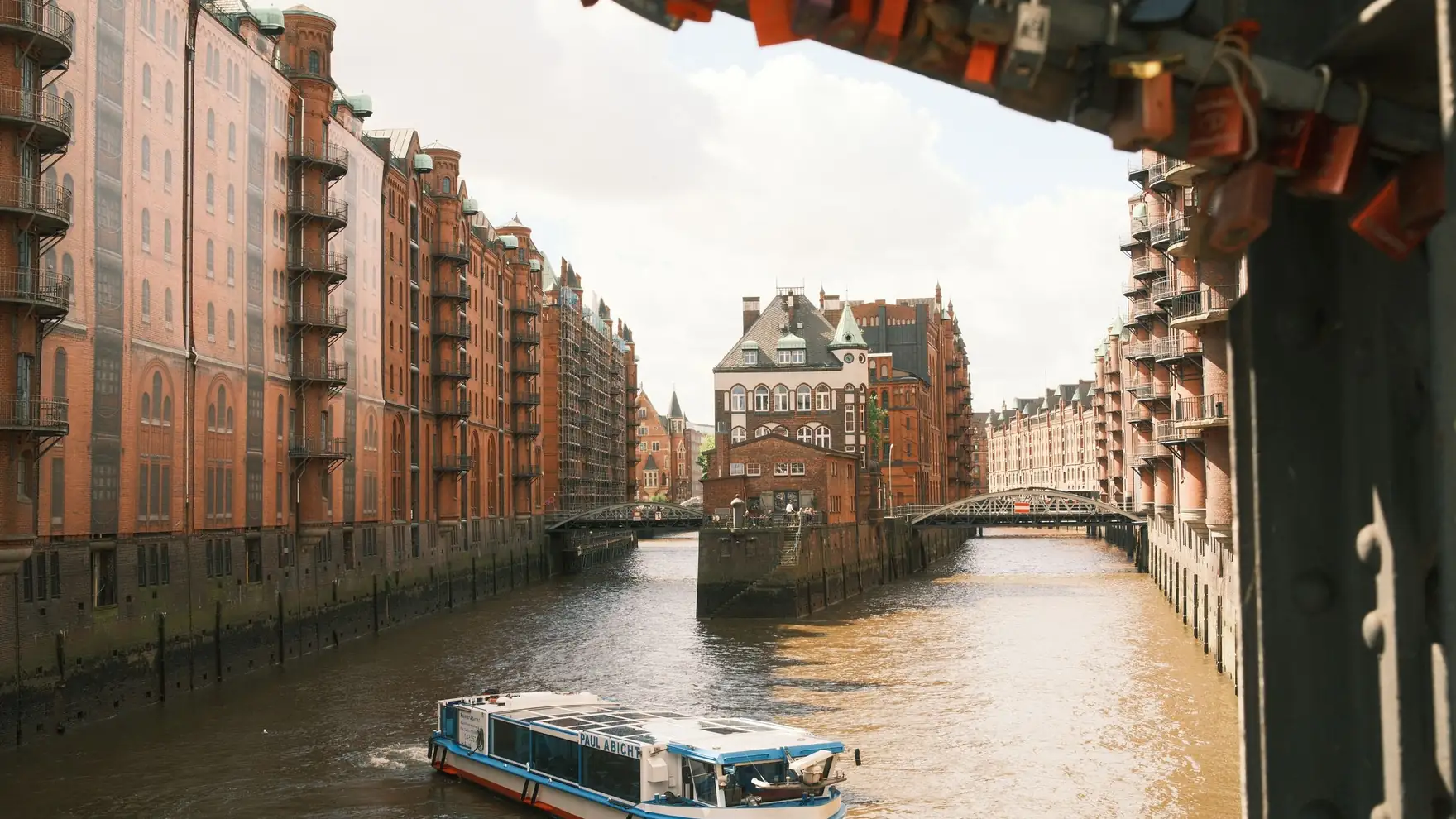 Explore the iconic warehouse district, Speicherstadt, in Hamburg, Germany, a UNESCO World Heritage Site