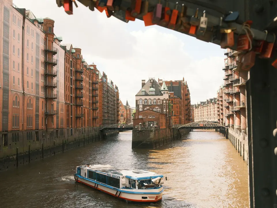 Explore the iconic warehouse district, Speicherstadt, in Hamburg, Germany, a UNESCO World Heritage Site